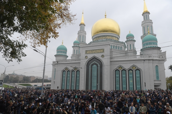 Росгвардия обеспечила охрану порядка в столице России на празднике Ураза-байрам