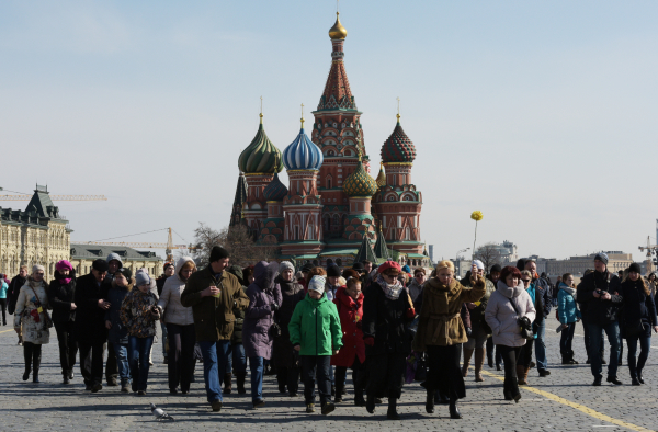 В столице России среднестатистический турист тратит 6,5 тыс. руб.