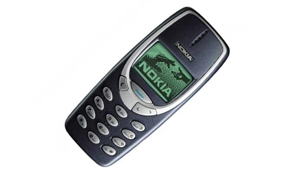    Nokia 3310:     !